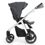 Универсальная коляска 2 в 1 Baby Design BUENO 217 GRAPHITE (без вышивки) фото 8