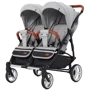 Коляска прогулянкова для двійні Carrello Connect Rock Gray (CRL-5502)