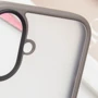 Чехол для iPhone Mobile Case TPU+PC Metal Buttons Grey for iPhone 16 фото 5