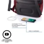 Рюкзак XD Design Bobby Soft красный (P705.794): Пол Унисекс