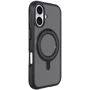 Чехол для iPhone LAUT CRYSTAL MATTER MagSafe Black (L_IP24A_CM_BK) for iPhone 16: Цвет черный