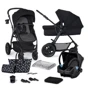 Універсальний візочок 3 в 1 Kinderkraft Xmoov CT Black (KSXMOV00BLK3000)