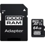 Карта памяти GOODRAM 64GB microSDXC Class 10 UHS-I U1 + adapter (M1AA-0640R12)