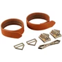 Наручники LOCKINK Wristcuffs/Anklecuffs Brown Set