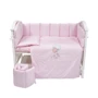Комплект постельного белья Twins Babycentre Welcome to the world розовый (4012-BTWW-08): Количество единиц 6 эл.