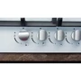 Варочная поверхность Fabiano FHG 10-55 VGH-T White Glass: Расположение панели Фронтальное