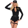 Костюм эротического спецназа Leg Avenue SWAT Team Babe Black ХL