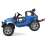 Детский электромобиль Джип Bambi Racer синий (M 4282EBLR-4): Материал колес EVA