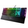 Клавіатура SteelSeries Apex 7 Red Switch Ru (64642) Black: Підключення дротове