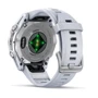 Смарт-годинник Garmin Fenix 8 AMOLED 43mm Silver with Whitestone Silicone Band (010-02903-00) фото 11
