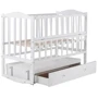 Дитяче ліжечко Babyroom Зайченя маятник ZL-301 біле (626122)