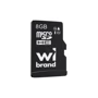 Карта памяти Wibrand 8Gb microSDHC Сlass 10 UHS-I U1 (WICDHC10/8GB)