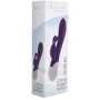 Вибратор-кролик S Pleasures Premium Corabi Rabbit (16 режимов, нагрев) фиолетовый
