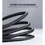 Кабель Ugreen Aluminum Braid USB Cable to microUSB 1m Black (60146) фото 8