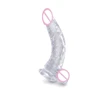 Pipedream King Cock 7.5 In Cock w Balls - Реалистичный фалоимитатор на присоске (прозрачный)