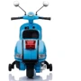 Детский электромотоцикл скутер Bambi Racer VESPA синий (M 4939EL-4): Материал корпуса пластик