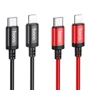 Кабель Hoco Cable USB-C to Lightning X89 Wind 2.4A 20W 1m Black фото 3