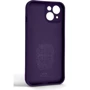 Чехол для iPhone ArmorStandart Icon Ring Dark Purple for iPhone 14 (ARM68690): Цвет фиолетовый