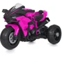 Дитячий електромотоцикл 3 колісний Bambi Racer Kawasaki 45W рожевий (M 5023EL-8)