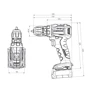 Шуруповерт Metabo PowerMaxx ВS 12 BL Quick (601039500): Тип патрона быстрозажимной
