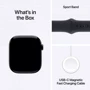 Apple Watch Series 10 GPS 46mm Jet Black Aluminium Case with Black Sport Band - M/L (MWWQ3) Approved Вітринний зразок: Виробник Apple