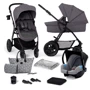 Универсальная коляска 3 в 1 Kinderkraft Xmoov Dark Gray (KSXMOV00DGR3000) (00-00305177)