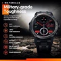 Смарт-часы Zeblaze Ares 3 Meteorite Black: Время работы 15 дней