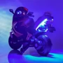 Детский электромотоцикл 2 колесный Bambi Racer BMW синий (M 3681AL-4): Материал корпуса пластик