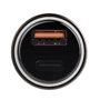 Зарядное устройство WIWU Car Charger USB+USB-C PC100 36W Black: Кабель в комплекте отсутствует