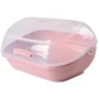 Хлебница Violet House 0720 Powder 40х27х48 см (0720 POWDER з криш. 40*27*48 см): Размеры, см 40х27х48