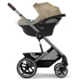 Прогулочная коляска Cybex Balios S Lux TPE Seashell Beige с бампером (522002565) фото 13
