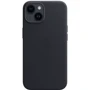 Чохол для iPhone Apple for iPhone 14 Leather Case with MagSafe Midnight (MPP43) : Матеріали кожа
