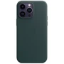 Чохол для iPhone Apple for iPhone 14 Pro Max Leather Case with MagSafe Forest Green (MPPN3) 
