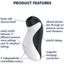 Вакуумный стимулятор для клитора с вибрацией Satisfyer Orca