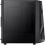 Корпус AeroCool AirHawk-G-BK-v1 (4710562752427): Матеріал передній панелі пластик, сталь