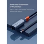 Адаптер Baseus Adapter USB-A / USB-C to Ethernet Dark Grey (CAHUB-AF0G) фото 5