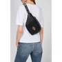 Женская поясная сумка Love Moschino Borsa quiled nappa PU JC4069PP1CLA1000 черная (8051578593984): Тип ручки Без ручки, Поясной ремень