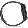 Смарт-часы Garmin Fenix 7X Pro Sapphire Solar Carbon Gray DLC Titanium with Vented Titanium Bracelet (010-02778-30): Фитнес-функции Шагомер, Умный будильник, Секундомер, Пульсометр, Пульсоксиметр, Подсчет калорий, Альтиметр, GPS-модуль