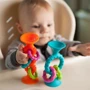 Прорізувач-брязкальце на присосках Fat Brain Toys pipSquigz Loops помаранчевий (F165ML) фото 5