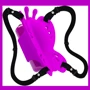 Вибратор-бабочка Pretty Love Clitoral Massager Sloane Purple