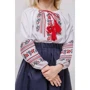 Вишиванка SVARGA Жасмін 98 біла: Стать Девочка