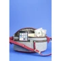 Сумка поясна BlankNote Spirit фетр сірий + бордова шкіра виноград (BN-BAG-15-felt-vin): Стать жіночий