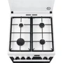 Плита комбинированная Electrolux LKK660200W: Гриль есть