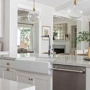 Смеситель для кухни Lefton Waterfall & Pull-Out Kitchen Faucet with Temperature Display-KF2209 Chrome: Вид смесителя Однорычажный