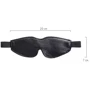 Маска Toyfa Anonymo Mask № 0203 PU leather Вlack
