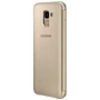 Чехол для телефонов Samsung Flip Wallet Gold (EF-WJ600CFEGRU) for Samsung J600 Galaxy J6 2018: Цвет золотой