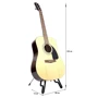 Набор для начинающих гитаристов Fender FA-115 Dreadnout Pack Natural WN V2: Форма корпуса Дредноут