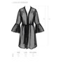 Пеньюар Passion LOVELIA PEIGNOIR black XXL/XXXL