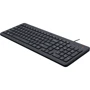 Клавіатура HP 150 USB Black (664R5AA): Підключення проводное