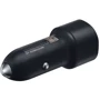 Зарядний пристрій Samsung Car Charger 15W ULC Dual Fast with Cable Black (EP-L1100WBEGRU): Кабель в комплекті USB-C, microUSB